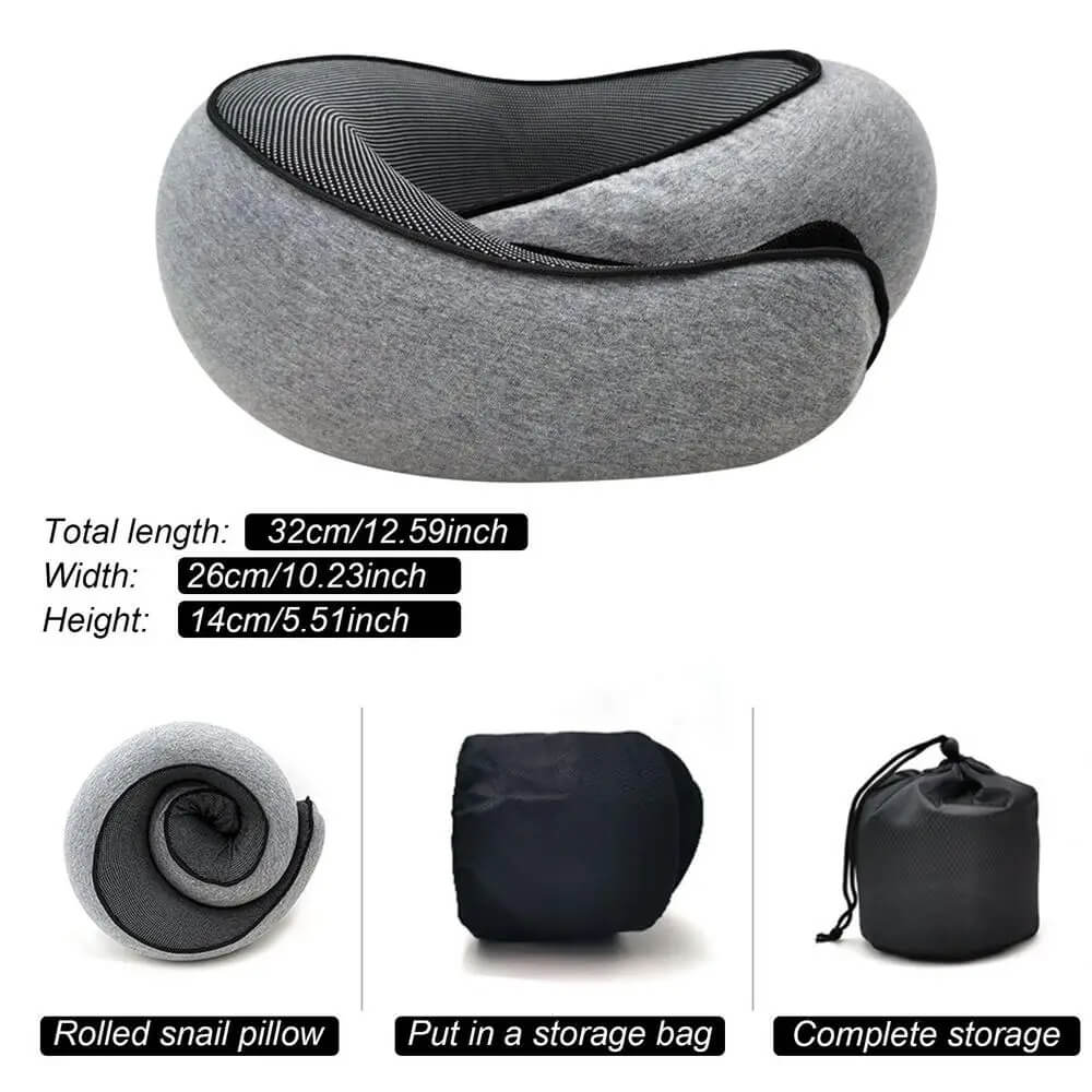 WrapRest™ Premium Travel Pillow
